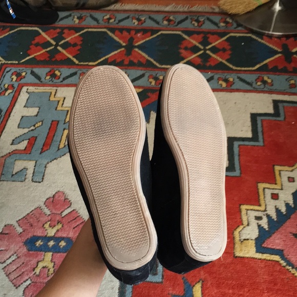 Black Wedge Booties - Picture 4 of 7